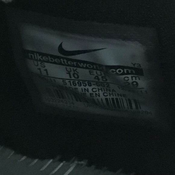 Nike Lebron 9 P.S. Elite away mens basketball shoes black size 11 516958-002 - Picture 8 of 8